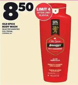 Loblaws Old Spice body wash offer