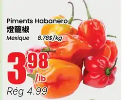 Btrust Supermarket Piments Habanero offer