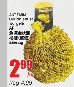 Btrust Supermarket ANT FARM Durian entier surgelé offer