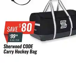 Hockey Life SHERWOOD CODE CARRY HOCKEY BAG offer