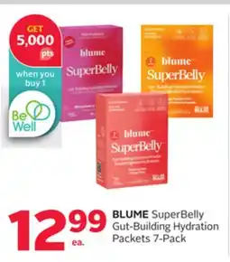 Rexall BLUME SuperBelly Gut-Building Hydration Packets offer