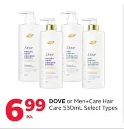 Rexall DOVE or Men+Care Hair Care offer