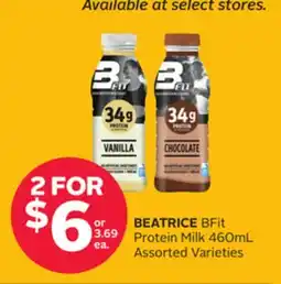 Rexall BEATRICE BFit Protein Milk offer