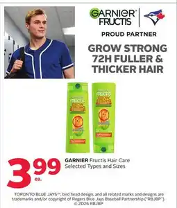 Rexall GARNIER Fructis Hair Care offer