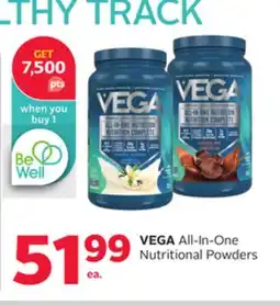 Rexall VEGA All-In-One Nutritional Powders offer