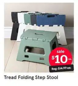 Kitchen Stuff Plus Tread Folding Step Stool offer