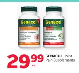 Rexall GENACOL Joint Pain Supplements offer