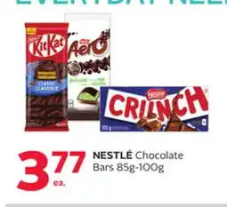 Rexall NESTLÉ Chocolate Bars offer