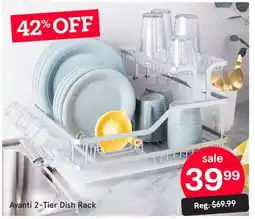 Kitchen Stuff Plus Avanti 2-Tier Dish Rack offer