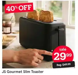 Kitchen Stuff Plus JS Gourmet Slim Toaster offer