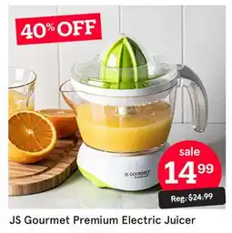 Kitchen Stuff Plus JS Gourmet Premium Electric Juicer offer