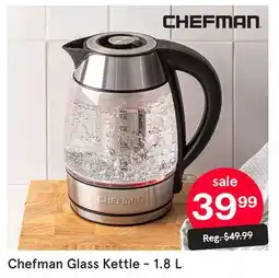 Kitchen Stuff Plus Chefman Glass Kettle offer