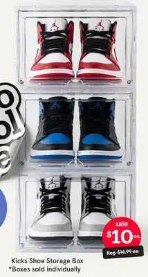 Kitchen Stuff Plus Kicks Shoe Storage Box offer
