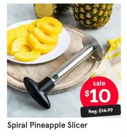 Kitchen Stuff Plus Spiral Pineapple Slicer offer