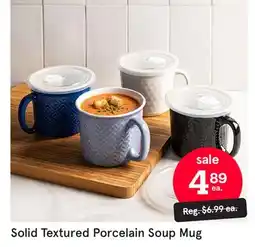Kitchen Stuff Plus Solid Textured Porcelain Soup Mug offer