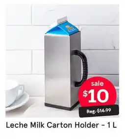 Kitchen Stuff Plus Leche Milk Carton Holder offer