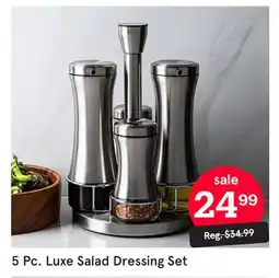 Kitchen Stuff Plus 5 Pc. Luxe Salad Dressing Set offer