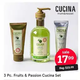 Kitchen Stuff Plus 3 Pc. Fruits & Passion Cucina Set offer