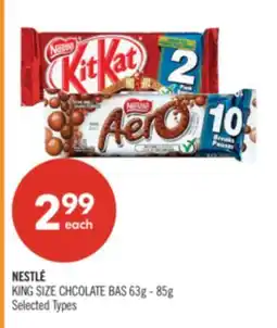 Shoppers Drug Mart NESTLÉ KING SIZE CHCOLATE BAS offer
