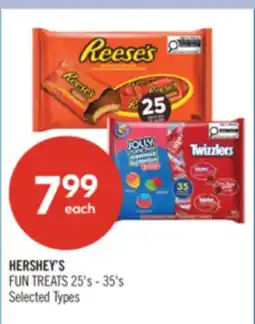Shoppers Drug Mart HERSHEY'S FUN TREATS 25's - 35's offer