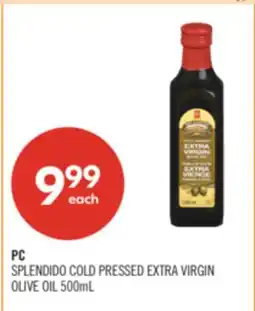 Shoppers Drug Mart PC SPLENDIDO COLD PRESSED EXTRA VIRGIN OLIVE OIL offer