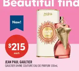 Shoppers Drug Mart JEAN PAUL GAULTIER GAULTIER DIVINE COUTURE EAU DE PARFUM offer