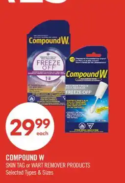 Shoppers Drug Mart COMPOUND W SKIN TAG or WART REMOVER PRODUCTS offer
