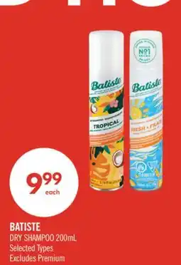 Shoppers Drug Mart BATISTE DRY SHAMPOO offer