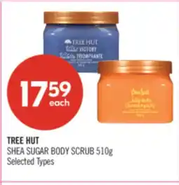Shoppers Drug Mart TREE HUT SHEA SUGAR BODY SCRUB offer