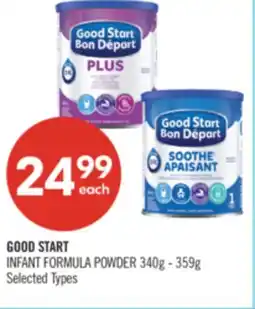 Shoppers Drug Mart GOOD START INFANT FORMULA POWDER offer