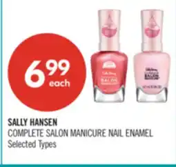 Shoppers Drug Mart SALLY HANSEN COMPLETE SALON MANICURE NAIL ENAMEL offer