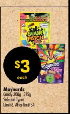 Shoppers Drug Mart Maynards Candy offer