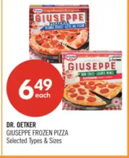 Shoppers Drug Mart DR. OETKER GIUSEPPE FROZEN PIZZA offer