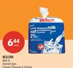 Shoppers Drug Mart NEILSON MILK offer