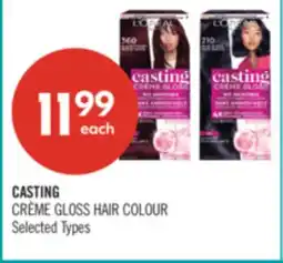 Shoppers Drug Mart CASTING CRÈME GLOSS HAIR COLOUR offer