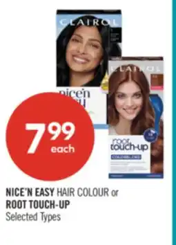 Shoppers Drug Mart NICE'N EASY HAIR COLOUR or ROOT TOUCH-UP offer