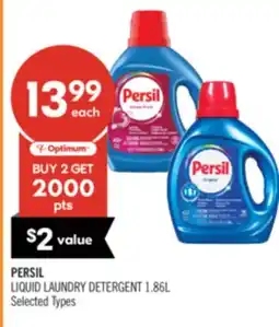 Shoppers Drug Mart PERSIL LIQUID LAUNDRY DETERGENT offer