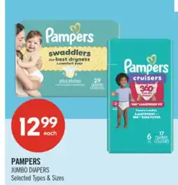 Shoppers Drug Mart PAMPERS JUMBO DIAPERS offer