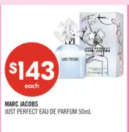 Shoppers Drug Mart MARC JACOBS JUST PERFECT EAU DE PARFUM offer