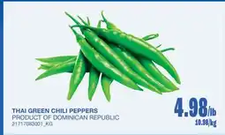 Wholesale Club THAI GREEN CHILI PEPPERS offer