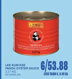Wholesale Club LEE KUM KEE PANDA OYSTER SAUCE offer