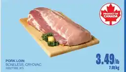 Wholesale Club PORK LOIN offer
