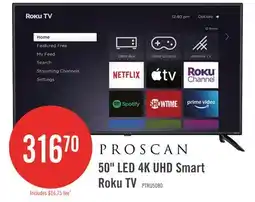 The Brick 50 LED 4K UHD Smart Roku TV offer