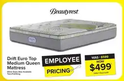 Leon's In Full Bloom - BeautySleep Max Drift Euro Top Medium Queen Mattress offer