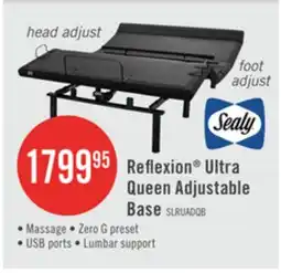 The Brick Sealy Reflexion Ultra Lifestyle Base - Queen offer