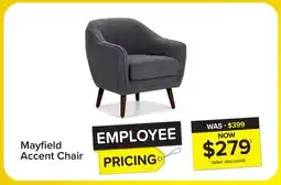 Leon's Mayfield Accent Chair - Light Grey offer