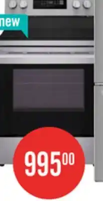 The Brick LG 6.3 Cu. Ft. Smart Electric Range with Air Fry – Stainless Steel - LREN6321VE offer
