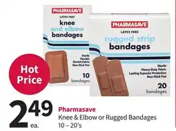 Pharmasave Pharmasave Knee & Elbow or Rugged Bandages offer
