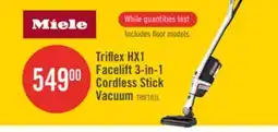 The Brick Miele Triflex HX2 3-in-1 Cordless Stick Vacuum - 41OML001USA offer
