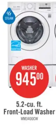 The Brick 5.2-cu. ft. Front-Load Washer offer